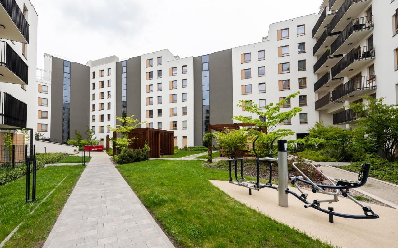 Wola Skwer Sunny Apartment วอร์ซอ ภายนอก รูปภาพ