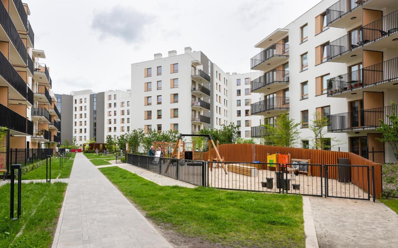 Wola Skwer Sunny Apartment วอร์ซอ ภายนอก รูปภาพ